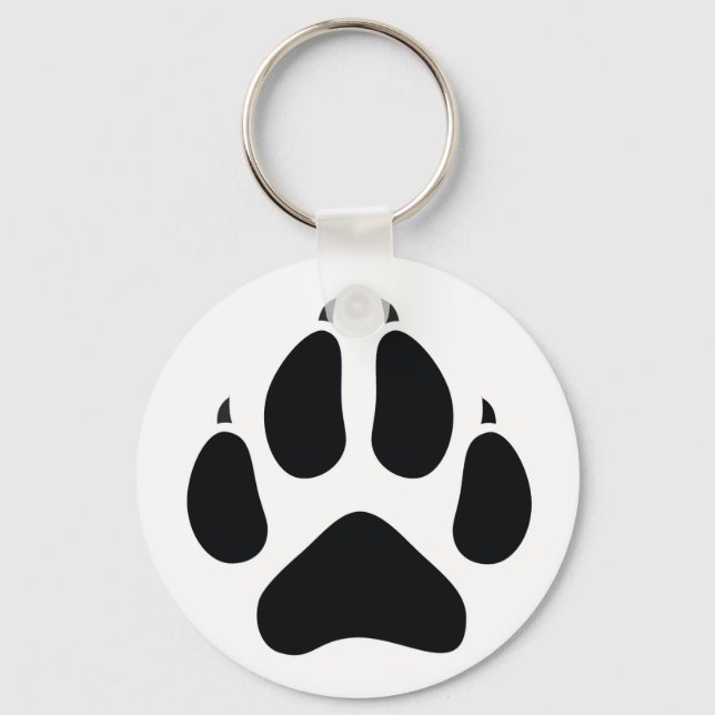 Furry Fandom Key Ring (Front)