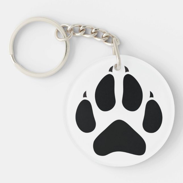 Furry Fandom Key Ring (Front)