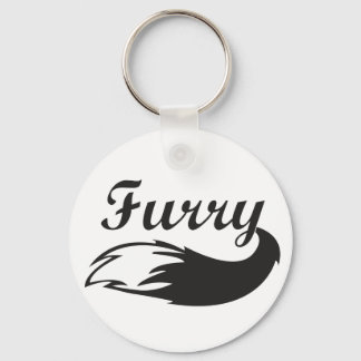 Furry Fandom Key Ring