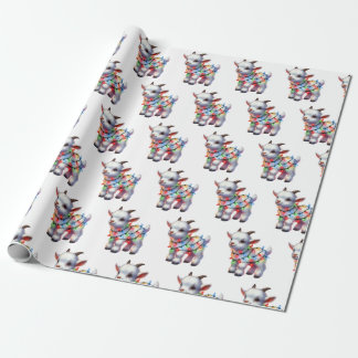 Furry Festive Friends Wrapping Paper
