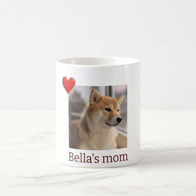 Furry Friend, Loving Mum – Custom Mug (Center)