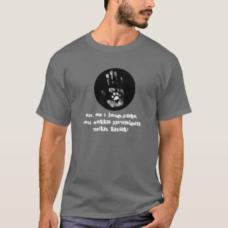 Furry Friends - animal lover's shirt (black)