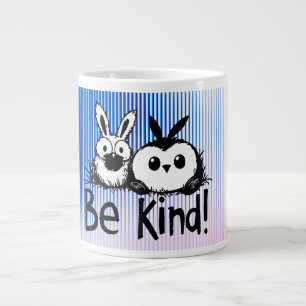 Furry Friends, Softer Hearts Large Coffee Mug