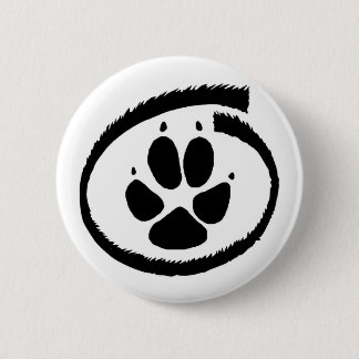 Furry Inside (Fox Paw) Badge