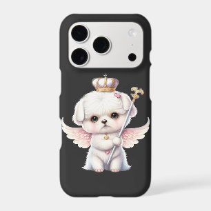 Furry Joy: Angel Wing Maltese Dog Puppy Gift