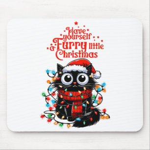 Furry Little Christmas  Mouse Mat