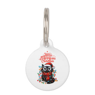 Furry Little Christmas  Pet Tag