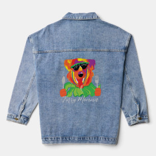 Furry Momma Denim Jacket