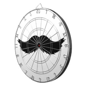 Furry Moustache Dartboard