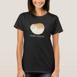 Furry Potato Cute Chubby Hamster Men Women Hamste T-Shirt