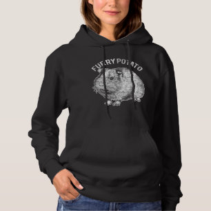 Furry Potato Cute Pet Guinea Pig Lover Hoodie
