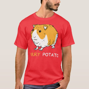 Furry Potato Funny Guinea Pig Hamster Pet Lover T-Shirt