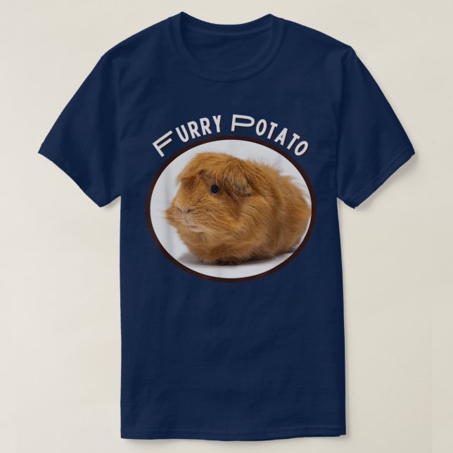 Furry Potato Funny Guinea-Pig Wrong Animal Name Jo T-Shirt (Design Front)
