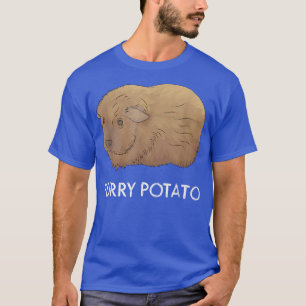 Furry Potato Gift Funny Animal Pet Joke Guinea Pig T-Shirt