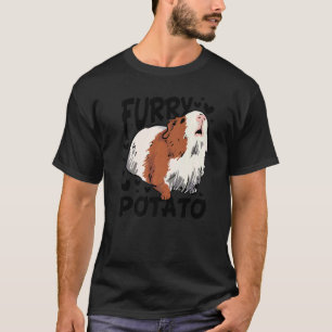 Furry Potato Graphic Guinea Pig Owner Pet Cavy Ani T-Shirt