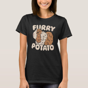 Furry Potato Graphic Guinea Pig Owner Pet Cavy Ani T-Shirt