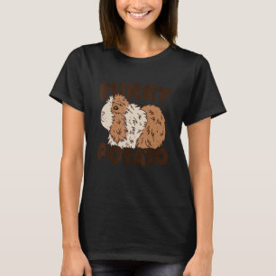 Furry Potato Graphic Guinea Pig Owner Pet Cavy Ani T-Shirt