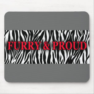Furry & Proud Mousepad