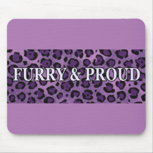 Furry & Proud Mousepad