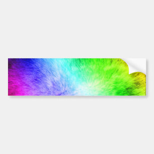 Furry Rainbow copy Bumper Sticker