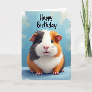 Furry Rodent Birthday Card