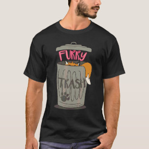 Furry Trash Furry Fandom Fursuiting Cosplay T-Shirt