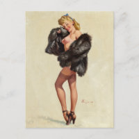 Furs Pin Up