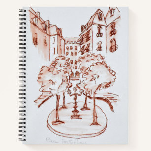 Furstenberg, Saint-Germain-des-Pres Church, Paris Notebook