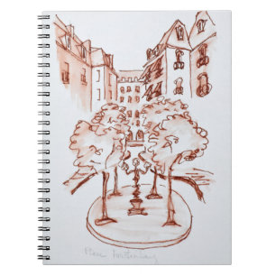 Furstenberg, Saint-Germain-des-Pres Church, Paris Notebook