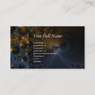 Further - Fractal Art Business Card