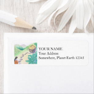 Furusato Return Address Label