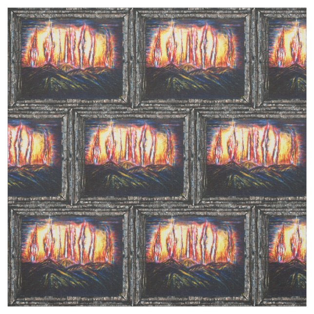 Fury Fires Fabric (Swatch)