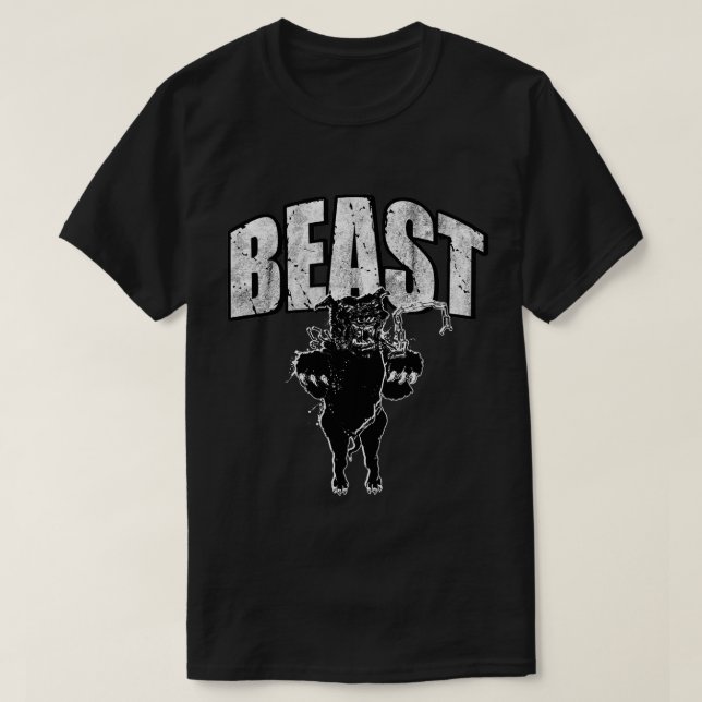 Fury of the Beast  T-Shirt (Design Front)