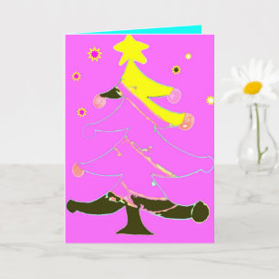 Fuschia Card
