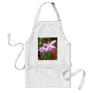 Fuschia Flowers Standard Apron