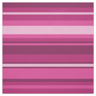 Fuschia stripes fabric