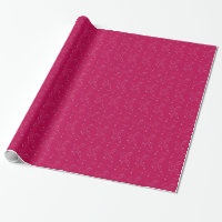 Fuschia wrapping paper