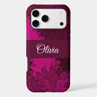 Fuscia Floral Name Pink Elegant