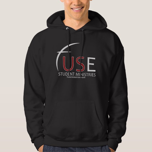 Fuse Student Ministries Black Hoodie (Front)