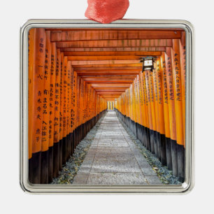 Fushimi Inari Shrine, Kyoto Japan Metal Tree Decoration