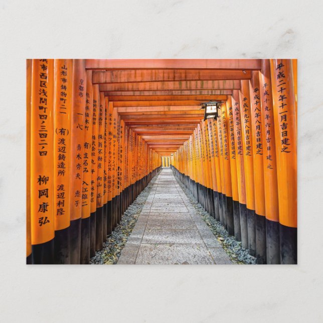 Fushimi Inari Shrine, Kyoto Postcard (Front)