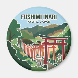 Fushimi Inari Taisha Japan Magnet