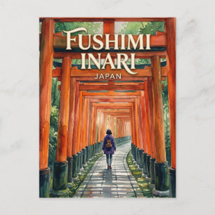 Fushimi Inari-taisha Japan Postcard