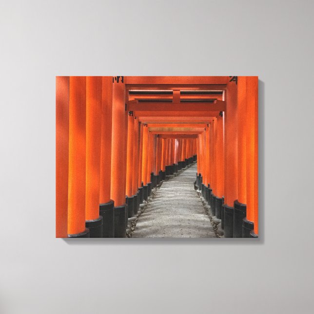 #FushimiInariTaishaShrine #Kyoto #Japan #canvas #p Canvas Print (Front)