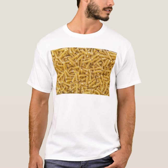Fusilli pasta macro as background structure T-Shirt (Front)