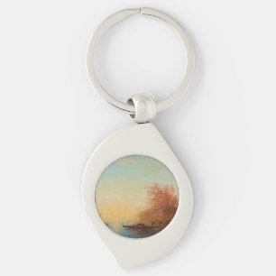 Fusine, Environs De Venise – Félix Ziem Key Ring