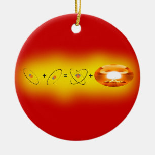 fusion ceramic tree decoration