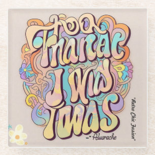 "Fusion Charm" Glass Coaster