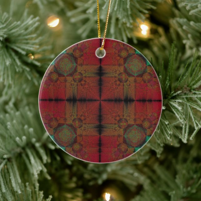 Fusion Grid Ceramic Tree Decoration (Tree)