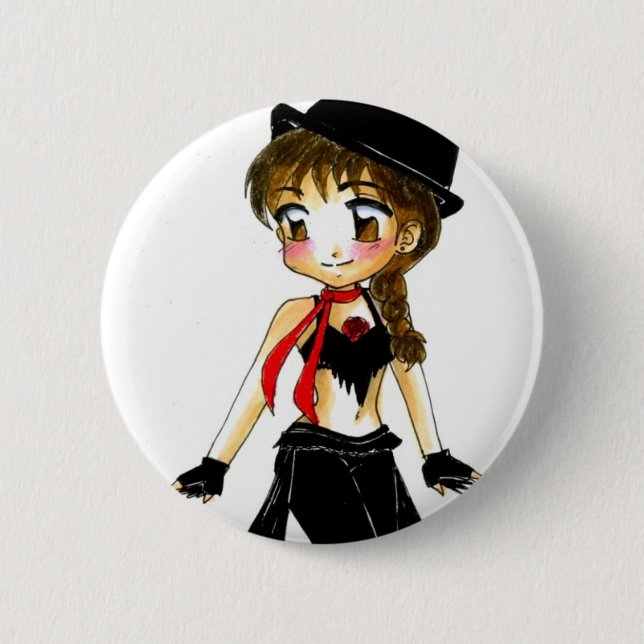 Fusion Tango - Violeta 6 Cm Round Badge (Front)